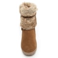 thumbnail image 4 of Minnetonka Women's Everett, Dusty Brown, Size 5W, 4 of 5