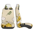 thumbnail image 3 of Yiaed Gnomes Bees And Sunflowers Print Car Seat Covers,Universal Auto Seats Protector Fits for Car,SUV Sedan,Truck,Automotive Seat Covers & Accessories(Two packs), 3 of 7