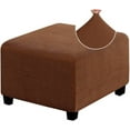 thumbnail image 2 of ATIJIA Stretch Ottoman Cover Ottoman Slipcover Sofa Cover Footstool Protector Storage Ottoman Covers with Elastic Bottom, 2 of 24