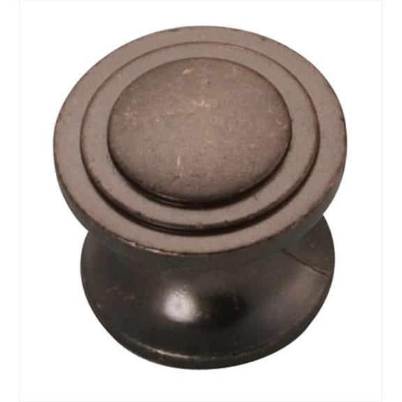 Hickory Hardware P3102-OBH 1.06 In. Deco Oil-Rubbed Bronze Cabinet Knob