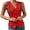 Red, variant on Vest Sleeveless V Neck Button Front Solid for Women Sunny Weekend Seasonal Favorite Casual Dressing Daily Commute Everyday Outfit Season Shift Summer Outfits