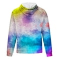 thumbnail image 4 of Sudadera con capucha para hombre, informal, de moda, con cuello redondo, estampado, jersey de manga larga, sudadera, blusa para hombre, 4 of 4
