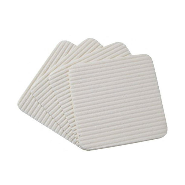 Billuyoard Paquete de 4 almohadillas para alfombra, pegatina antideslizante, tela no tejida autoadhesiva, alfombras de baño para dormitorio de Decoración del hogar