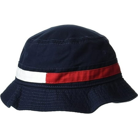 Tommy Hilfiger One Size Men's 100% Cotton Twill Bucket Hat