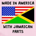 thumbnail image 2 of CafePress - Made In American With Jamaican Parts Body Suit - Baby Light Bodysuit, Size Newborn - 24 Months, 2 of 4