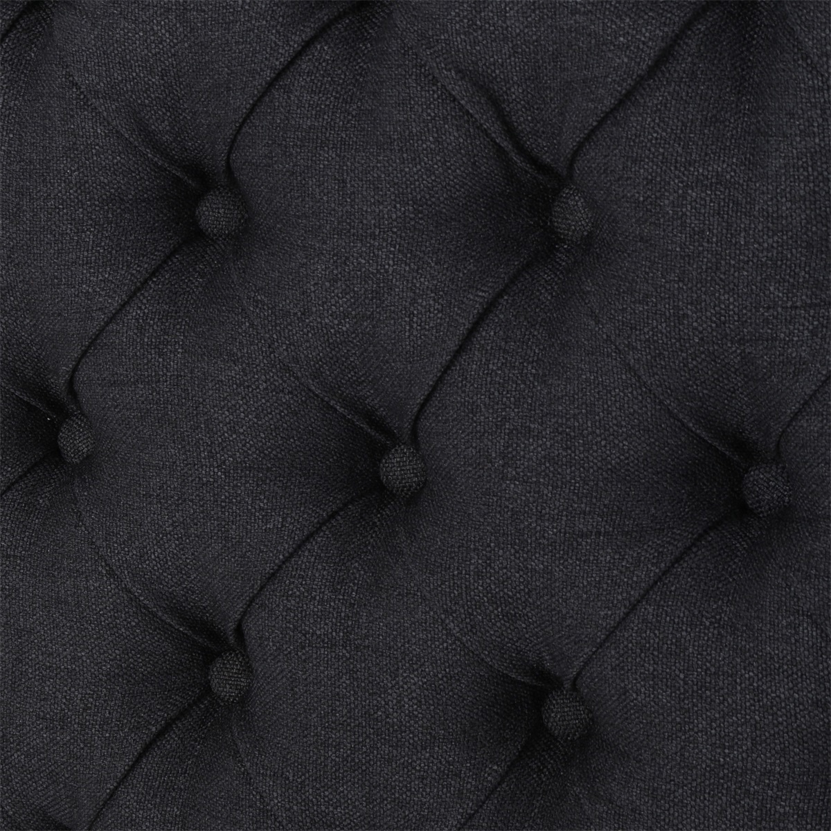 Canddidliike Modern Tufted Button Linen Headboard, Queen&Full Size Upholstered Headboard - Black