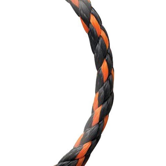 Koch 5031245 3/8 by 400-Feet Poly Twisted 3 Strand Rope, Orange/Black
