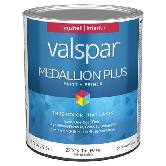 1 qt. Medallion Plus Acrylic Latex All Purpose Paint & Primer, Tint