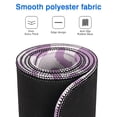 thumbnail image 3 of Long Mouse Pads for Desk,Pink and Purple Of Leopard Print Desk Mats on Top Of Desks, Desk Mouse Pad Extra Large with 3mm Non-Slip Base and Stitched Edge for Gaming,Office,Work,Home 47.3"x23.6", 3 of 6