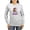 Ash Gray, variant on CafePress - Rescued Is My Favorite Breed Women's Long Sleeve T - Women's Long Sleeve Graphic Casual T-Shirt