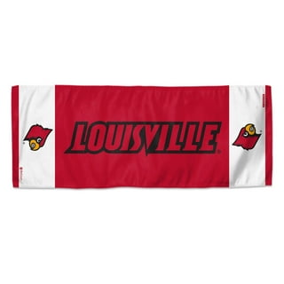 louisville cardinal beach towel