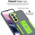 thumbnail image 5 of CoverON For Samsung Galaxy S22 Phone Case, Military Grade Heavy Duty Full Body Kickstand Cover - Gray, 5 of 9