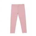 thumbnail image 2 of Spazoro Kids Girls Sweatpants, Casual Warm Skinny Solid Color Fall Winter Leggings for Toddler Girls Pink Size 11 T, 2 of 4