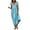 Sky Blue, variant on Inleife Plus Size Womens Dresses Clearance, Short Sleeve Homewear Pajamas Long Dress Women's Plus Size Nightgowns Sleepwear