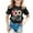 Black, variant on 100 Days Of School Shirt Back to School Print Short Sleeve T Shirts Casual Crewneck Kids Clothes