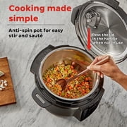 Instant Pot Duo Multi-Cooker Rio 112-0312-01 - 6 Qt, Dishwasher Safe Parts, Black