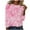 QR1-Pink, variant on VKOYWKM Pink Breast Cancers Shirt Women Long Sleeve Pink Ribbon Graphic Cancer Survivor T-Shirt Breast Cancer Crew Neck Pullover Fall Blouses