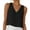 A01 Black, variant on bnaln Vest Tops Women Ladies Cotton Linen Tank Tops Solid Summer Sleeveless Tshirts Trendy Cami Shirt Crop Top V Neck Loose Tanks Casual Basic Tees
