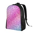 thumbnail image 2 of Rocae Fun Rainbow Pink print Computer bag with separate compartment, suitable for 15 inch laptop backpack, gift for men and women, 2 of 8