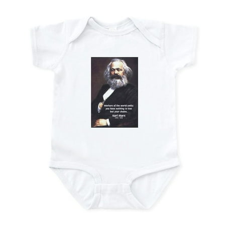 

CafePress - Union Of Workers: Marx Infant Creeper - Baby Light Bodysuit Size Newborn - 24 Months