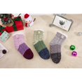 thumbnail image 5 of LEMZONE Women's Winter Slipper Socks Warm Cozy Fuzzy Fleece-lined Cabin Socks with Grippers, 5 of 5