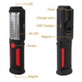 thumbnail image 3 of USB Charging Work Light with Magnetic Stand Inspection LED Light Torch 2 Lighting Modes Work Lamp for Workshops Garages Red, 3 of 5