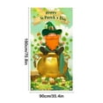 thumbnail image 3 of St. Patrick's Day Door Cover Door Banner Ireland Outdoor Holiday Decoration Arrangement Vertical Banner Hanging Flag, B -SPH051, 3 of 6