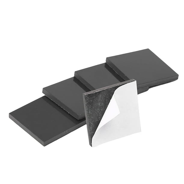 Imanes Autoadhesivos 110 Uds hoja magnética adhesivo fuerte imán adhesivo cuadrado para nevera manualidades DIY