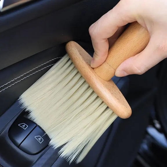 Auto Interior Dust Brush,Car Detailing Brush,Car Cleaning Brushes Duster,Soft Bristles Detailing Brush Dusting Tool for Automotive Dashboard Air Conditioner Vents