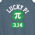 thumbnail image 3 of Instant Message - Lucky Pi - Women's Racerback Tank Top, 3 of 6