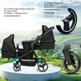 thumbnail image 4 of Funyard -Twins - multifunctional single and double lightweight travel baby stroller, 4 of 10