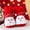 Red, variant on Kids Christmas Socks, Non-slip Cotton Xmas Baby Funny Featival Socks Red M