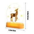 thumbnail image 3 of Ganfancp Luz de Noche de Navidad Regalo de Navidad Luz de Ambiente de Cabecera Lámpara de Mesa Regalo para Niños Regalo para Las Fiestas Ofertas de La Semana 1X Lámpara de Mesa, 3 of 6