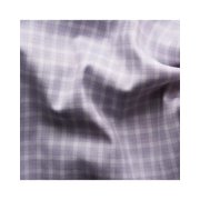 Eton Contemporary Fit Check Cotton Dress Shirt in Light/Pastel Purple Size 15.5