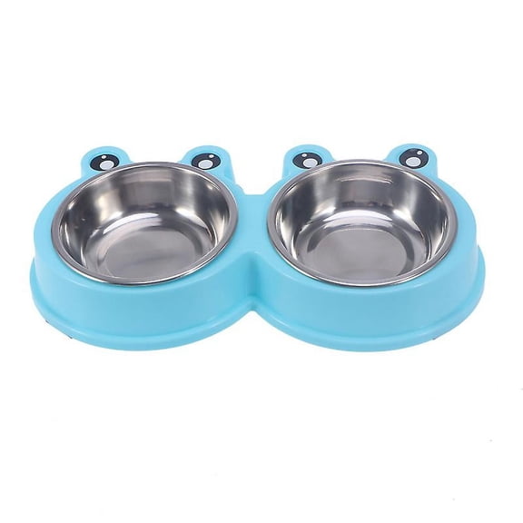 1pcs Dual Dog Bowl