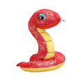 thumbnail image 3 of Serpiente de peluche, juguete de serpiente de peluche, regalo ideal, adorno suave para habitación, hogar Rojo, 3 of 9