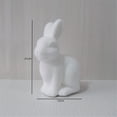 thumbnail image 3 of Easter Bunny Simulation Bunny Decorating Home Decor Mall Decor Gardening Decor Bunny,1*Decoration Clearance, 3 of 3