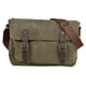 thumbnail image 3 of Bolsa para cámara con compartimentos interiores, de lona, ​​ligera y compacta, con bolsillo para objetivo y Verde, 3 of 9
