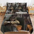 thumbnail image 1 of Evan peters Housse de Couette Sans Plis avec Fermeture Éclair Douce et Pliable, 1 of 5