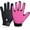 B:Pink-1 Pair, variant on Pet Grooming Gloves, Gentle Shedding Brush for Dogs, Cats & Horses