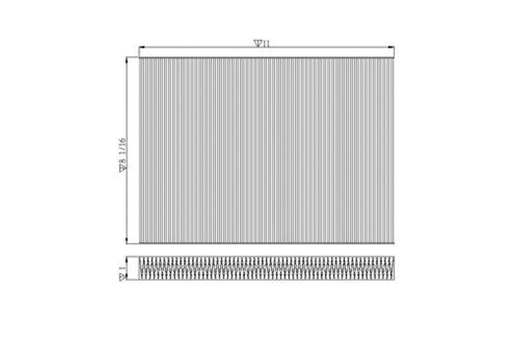 Cabin Air Filter Volkswagen Jetta 97 98 99 00 01 02 03 04 05 Tyc