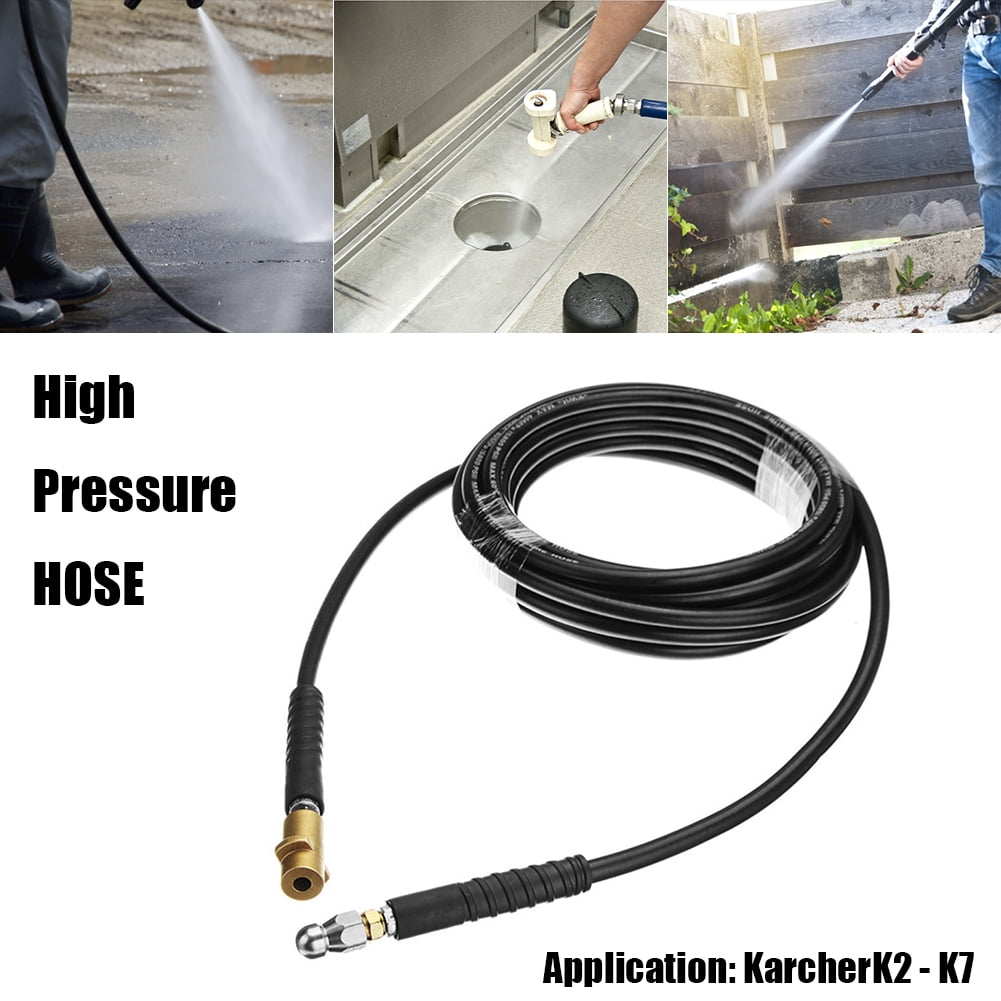 Details about   1/4" Quick Connect High Pressure Washer Replacement Hose 5800psi 6m 20ft 