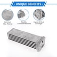 thumbnail image 5 of Unique Bargains 1 Pc Engine Oil Cooler for Porsche 912 1965-1969,for Porsche 356 1965-1969 Aluminum Alloy Transmission Oil Cooler Trans Cooler, 5 of 6