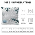 thumbnail image 5 of YINGXI Christmas Throw Pillow Covers Pillow Cases and Decorative Cushion Cases for Sofa Couch 20x20in, 5 of 5