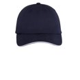 thumbnail image 2 of Port Authority Reflective Sandwich Bill Cap-One Size (Navy/ Reflective), 2 of 3