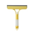 thumbnail image 2 of Car Window Squeegee 3-in-1 Glass Cleaner Spray Wipe Scraper Effortlessly Clean Mirror Screen Bathroom Surfaces Bathroom Cleaning Tool Yellow, 2 of 8