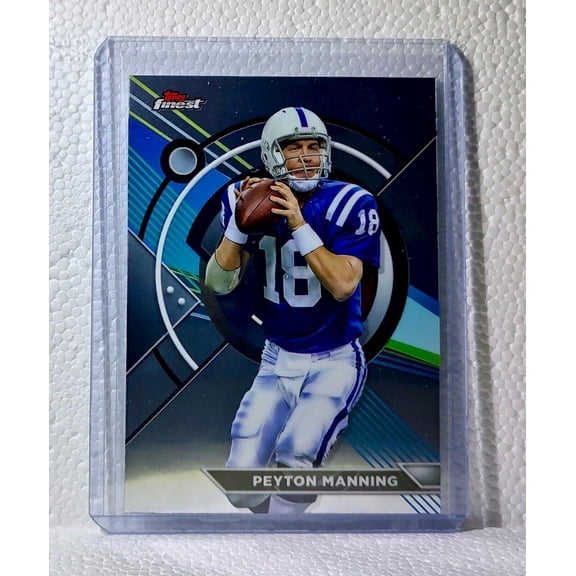 Peyton Manning 2023 Topps Finest NFL #196 Football Card Indianapolis Colts