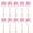Style 1, variant on 10pcs Vibrant Cheerleader Keychain Set Fashionable Keyring Gift for Teen Girls