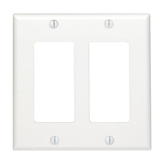 Leviton Decora Decorator Wall Plate - Pack of 8