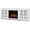 White, variant on Real Flame Marlowe 70" Electric Fireplace TV Stand in White